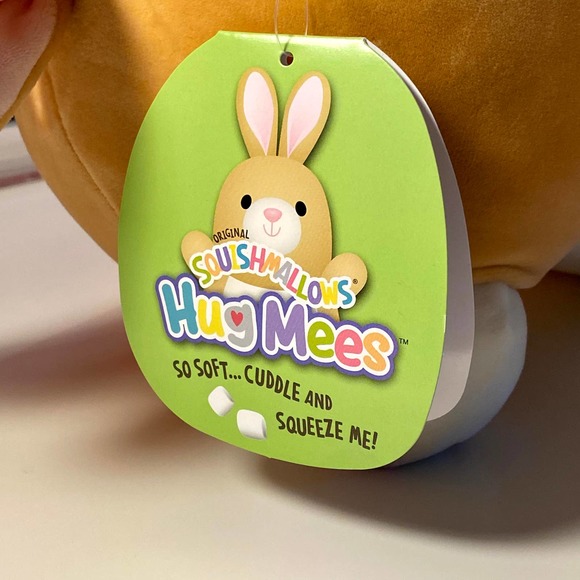Squishmallow Rito the Brown Bunny Rabbit 14” Hugmees Plush Easter 2021 hug mees - Picture 4 of 15